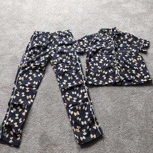 Rachel Antonoff cotton pasta print pajamas/lounge set - discontinued style